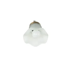 Giovanni Battista Wandleuchte Bronze hell E14 Echt-Messing Glas* Wandleuchten|Esszimmer Lampen