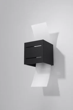 Sollux Wandleuchte CARLO in Schwarz* Wandleuchten|Flurlampen