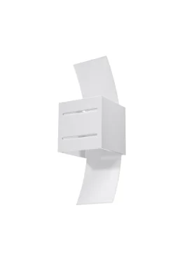 Hot Sollux Wandleuchte CARLO in Weiß