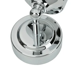 Nowodvorski Wandleuchte Chrom Glas Klar Bali* Wandleuchten|Glaslampen