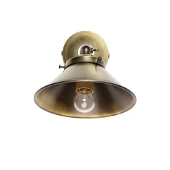 Hot Giovanni Battista Wandleuchte Echt-Messing in Bronze hell