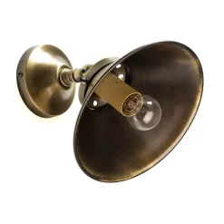 Hot Giovanni Battista Wandleuchte Echt-Messing in Bronze hell