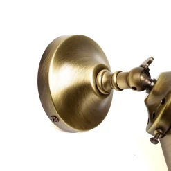 Hot Giovanni Battista Wandleuchte Echt-Messing in Bronze hell