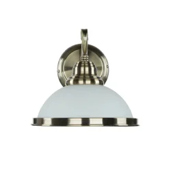 Easylight Wandleuchte ELISETT mit Glasschirm Antik* Wandleuchten|Küchenlampen