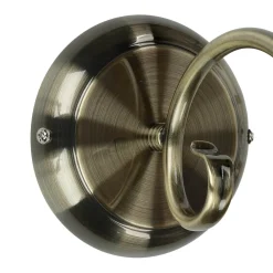 Easylight Wandleuchte ELISETT mit Glasschirm Antik* Wandleuchten|Küchenlampen