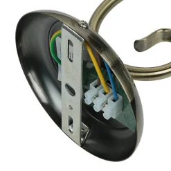 Easylight Wandleuchte ELISETT mit Glasschirm Antik* Wandleuchten|Küchenlampen