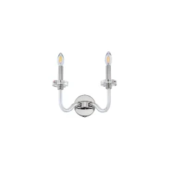 Nowodvorski Wandleuchte 2-flammig E14 elegant innen Leuchter* Wandleuchten|Glaslampen