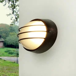 Discount Easylight Wandleuchte für Außen Kupfer Antik AMSTERDAM B:22cm