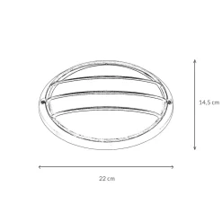 Discount Easylight Wandleuchte für Außen Kupfer Antik AMSTERDAM B:22cm