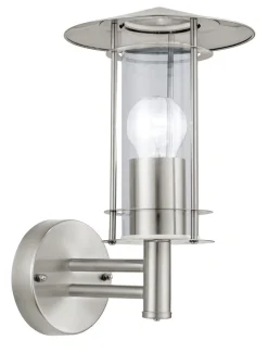 Online Eglo Wandleuchte für Außen LISIO in edelstahl