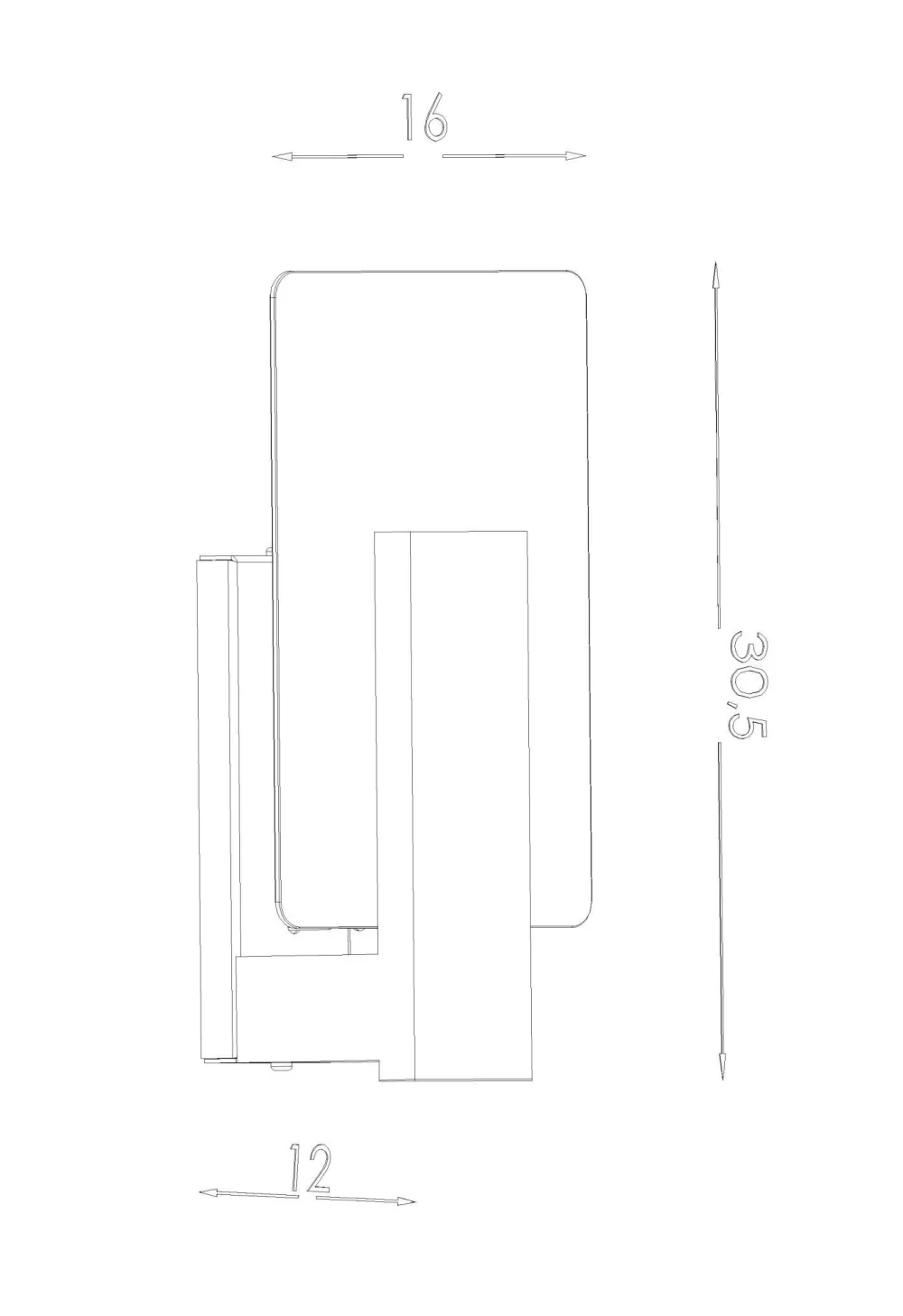Sollux Wandleuchte Glas Holz blendarm E14 Weiß Wenge wohnlich* Glaslampen|Holzlampen
