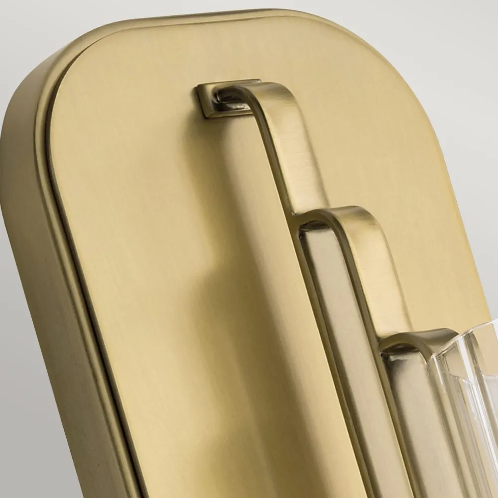 Elstead Wandleuchte Glas Metall E14 35,5 cm hoch Jugendstil* Wandleuchten|Metall Lampen