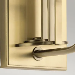 Elstead Wandleuchte Glas Metall E14 35,5 cm hoch Jugendstil* Wandleuchten|Metall Lampen