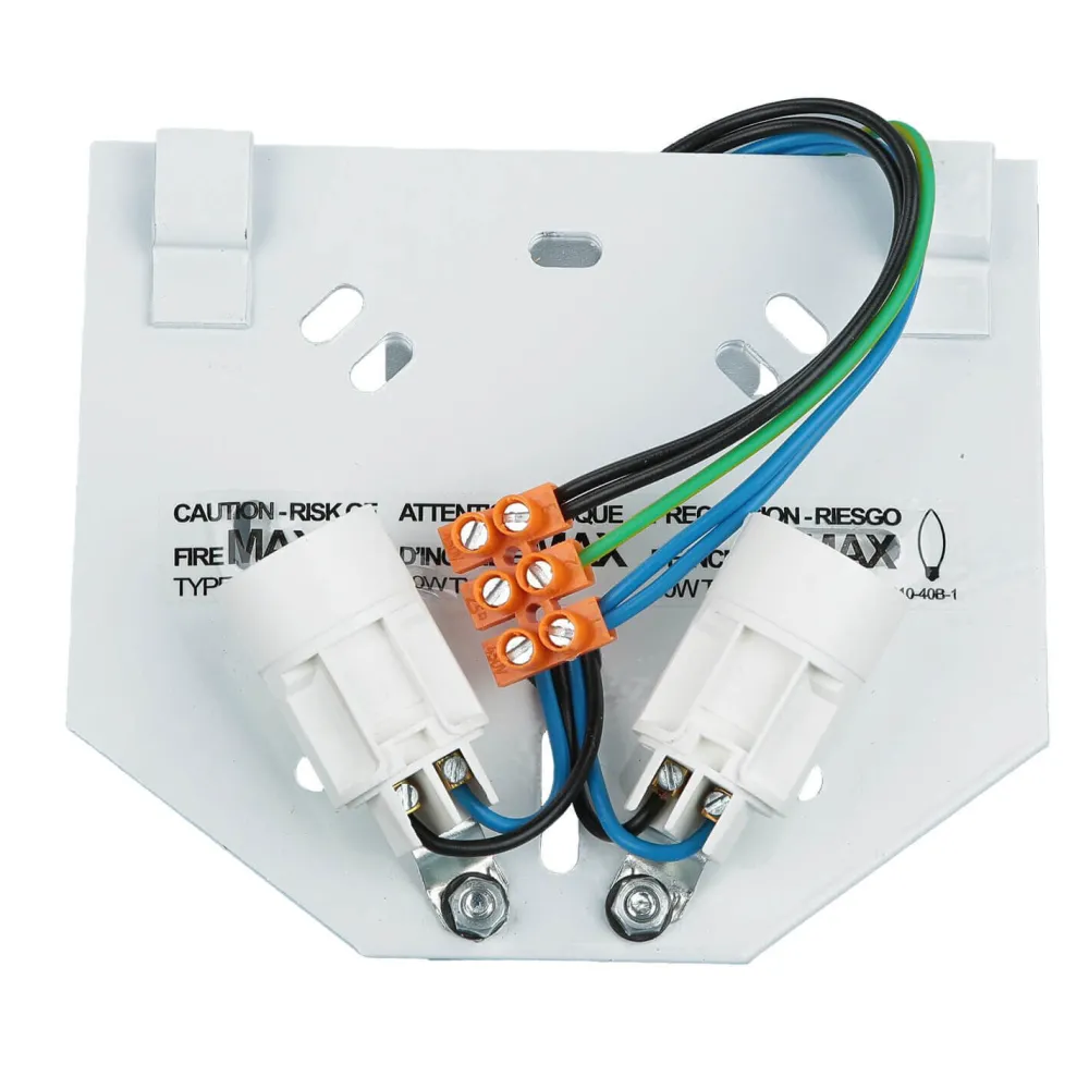 Hot Elstead Wandleuchte Glas Schirm Orange Bronze Rustikal innen