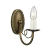 Elstead Wandleuchte GOTICA 5 Antik Gold Kerzenform Lampe* Wandleuchten|Rustikale Lampen