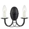 Elstead Wandleuchte GOTICA 5 Schwarz Kerzenform Lampe* Wandleuchten|Rustikale Lampen
