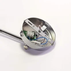 Best Nowodvorski Wandleuchte Grau Metall Stoff