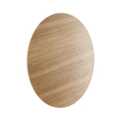 TK Lighting Wandleuchte Holz rund Ø 40 cm für 4x G9 indirektes Licht