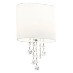 Searchlight Wandleuchte im Jugendstil weiß* Wandleuchten|Flurlampen