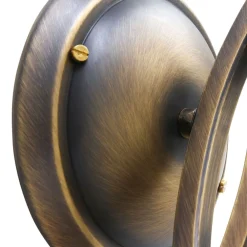 Online Steinhauer Wandleuchte in Bronze Creme T:28 cm E27 Klassisch