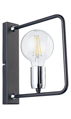 Best Jupiter Wandleuchte in Graphit Modern 1xE27 ILYANA Flur