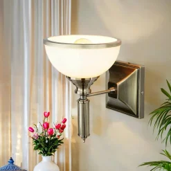 Easylight Wandleuchte in Messing antik MARLOW Wandlampe Flur* Wandleuchten|Flurlampen