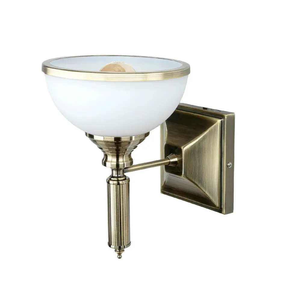 Easylight Wandleuchte in Messing antik MARLOW Wandlampe Flur* Wandleuchten|Flurlampen