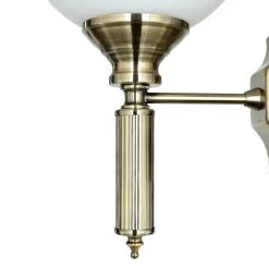 Easylight Wandleuchte in Messing antik MARLOW Wandlampe Flur* Wandleuchten|Flurlampen