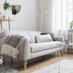 Discount Searchlight Wandleuchte in Schwarz Gold E14 Metall mit Schalter