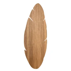 TK Lighting Wandleuchte indirekt Holz H: 69 cm Blatt Natur Design 4x G9* Wandleuchten|Flurlampen