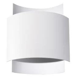 Sale Sollux Wandleuchte innen Up Down Metall Weiß H: 23 cm G9