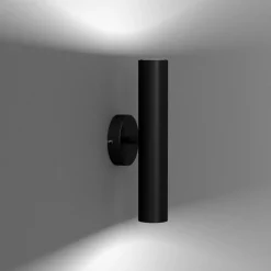 Luminex Wandleuchte innen Up Down Metall Modern VISHAL* Wandleuchten|Flurlampen