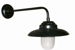 Lido Wandleuchte innen Vintage Design Schwarz Aluminium* Wandleuchten|Küchenlampen