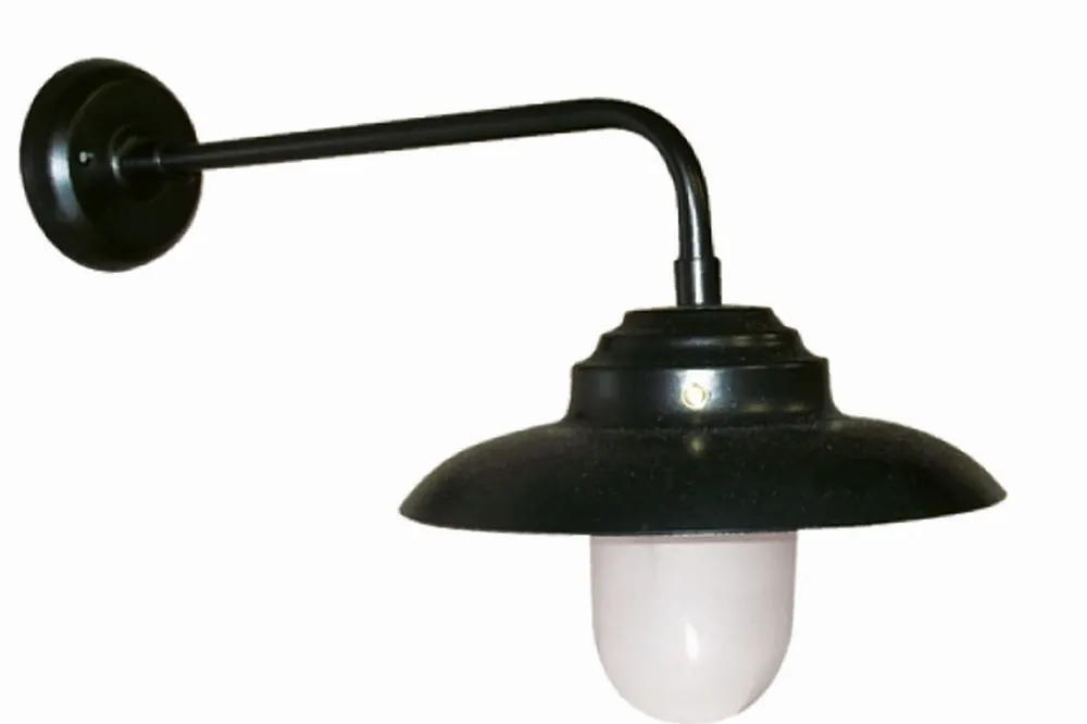 Lido Wandleuchte innen Vintage Design Schwarz Aluminium* Wandleuchten|Küchenlampen