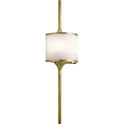 Elstead Wandleuchte IP44 Bad Lampe in Messing ARYA B:20cm* Wandleuchten|Badezimmer Lampe