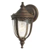 Elstead Wandleuchte IP44 Rustikal elegant EDMUND Hof Balkon* Metall Lampen|Rustikale Lampen