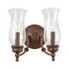 Elstead Wandleuchte JASCHA Bronze 2xE14 wohnlich Lampe* Wandleuchten|Rustikale Lampen