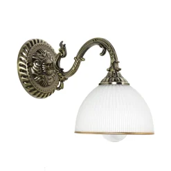 Online Easylight Wandleuchte Jugendstil elegant in Messing LOUIS