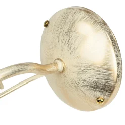 Jupiter Wandleuchte Jugendstil in Weiß Gold Wohnzimmer Flur* Glaslampen|Jugendstil Lampen