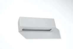 Online Sollux Wandleuchte Keramik 32,5 cm Grau E27 indirekt Up Down