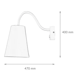 TK Lighting Wandleuchte Kinderzimmer Orange Metall 3flmg Ø13cm*Kinder Kinderzimmerlampen|Kinderlampen