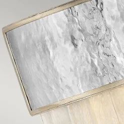 Elstead Wandleuchte klein B: 30,5 cm Edelstahl Kristall 2x E14 Up Down* Wandleuchten|Flurlampen