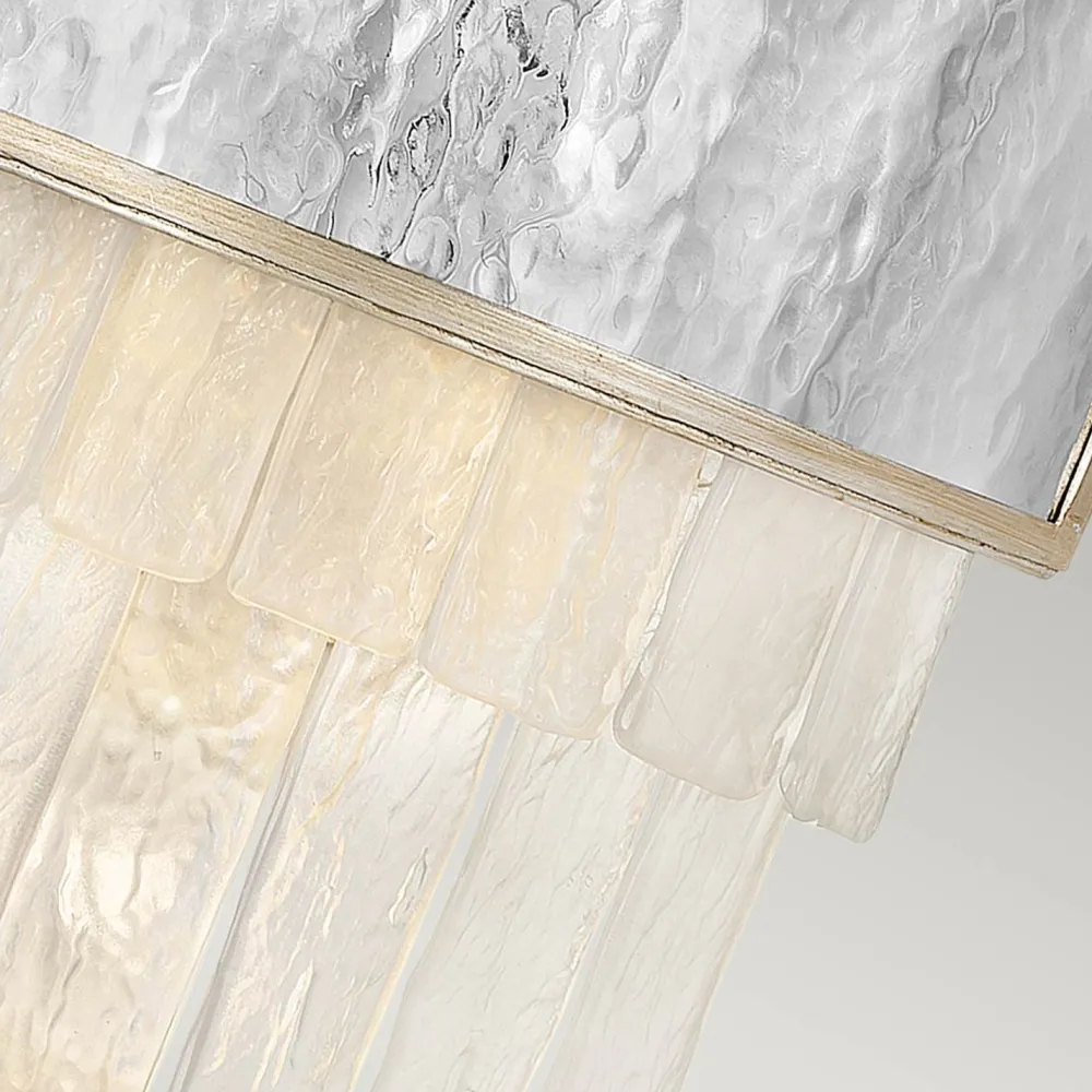 Elstead Wandleuchte klein B: 30,5 cm Edelstahl Kristall 2x E14 Up Down* Wandleuchten|Flurlampen