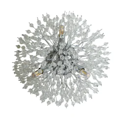 Searchlight Wandleuchte Kristall D: 29 cm 3-flammig G9 rund* Wandleuchten|Flurlampen