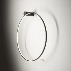 Best Nowodvorski Wandleuchte LED Schwarz 4000 K 700 lm Ø 60 cm Modern