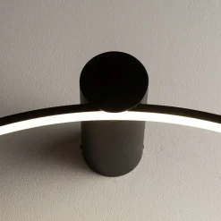 Best Nowodvorski Wandleuchte LED Schwarz 4000 K 700 lm Ø 60 cm Modern