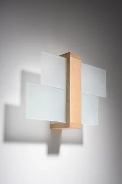 Easylight Wandleuchte LEDA in Echtholz* Wandleuchten|Flurlampen