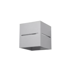 Sollux Wandleuchte LORUM in Grau* Wandleuchten|Flurlampen