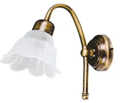 Lido Wandleuchte Messing in Antik edel Flur Schlafzimmer* Wandleuchten|Küchenlampen