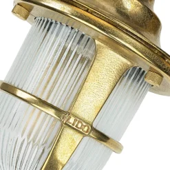 Lido Wandleuchte Messing Maritim IP64 Haus Hof Haustür* Metall Lampen|Messinglampen